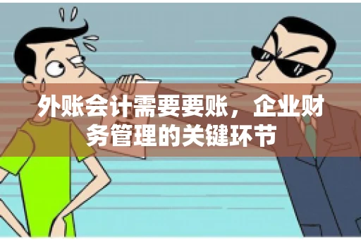外账会计需要要账,企业财务管理的关键环节 外账会计需要要账,企业财务管理的关键环节