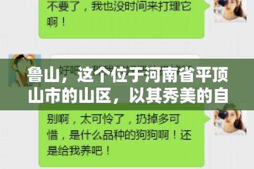 鲁山,这个位于河南省平顶山市的山区,以其秀美的自然风光和丰富的矿产资源而闻名。然而,在商业活动中,难免会遇到一些欠款问题。那么,鲁山有没有要账公司呢?今天,我们就来聊聊这个话题。 鲁山,这个位于河南省平顶山市的山区,以其秀美的自然风光和丰富的矿产资源而闻名。然而,在商业活动中,难免会遇到一些欠款问题。那么,鲁山有没有要账公司呢?今天,我们就来聊聊这个话题。